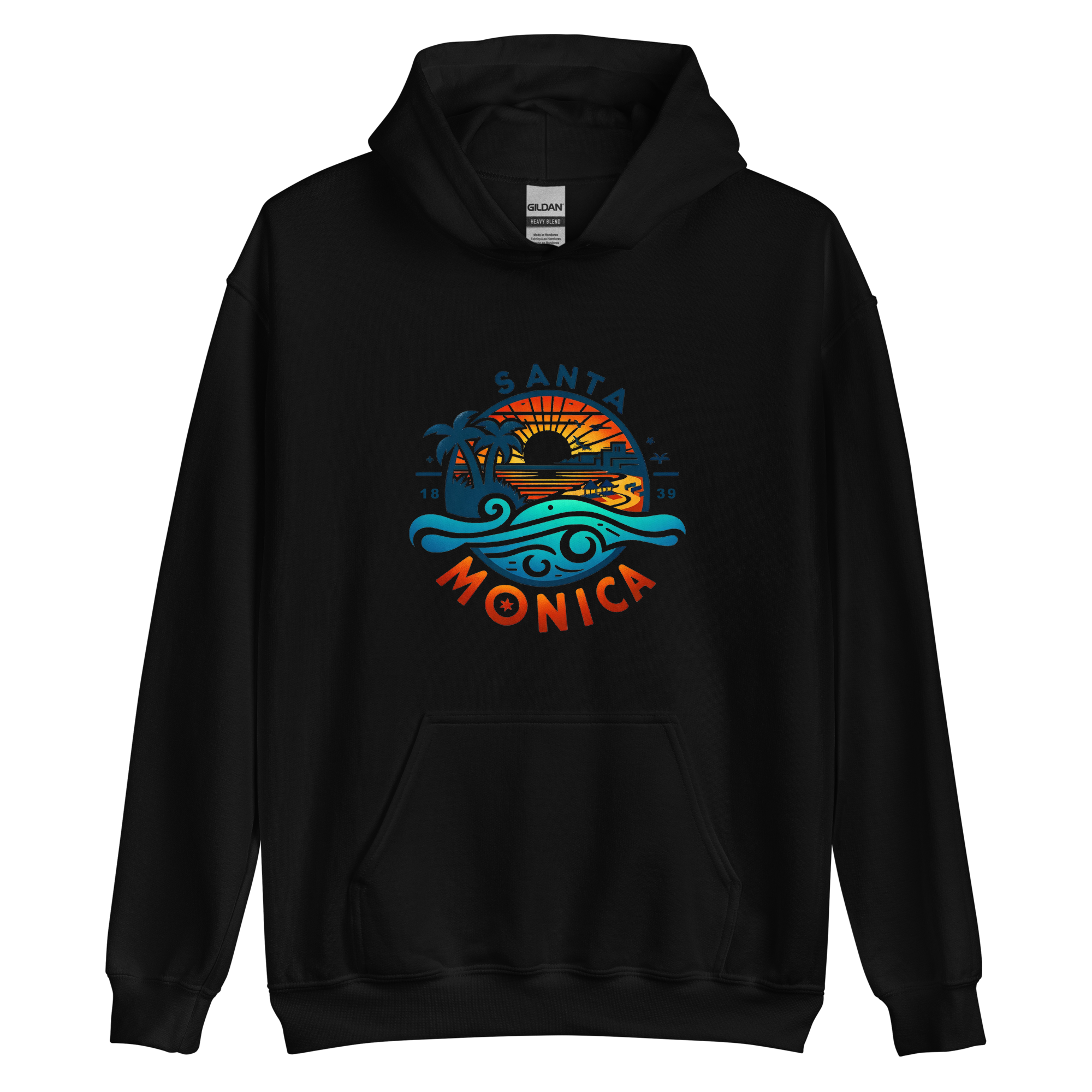 Santa Monica California Paradise - Hoodie Santa Monica California Paradise - Hoodie