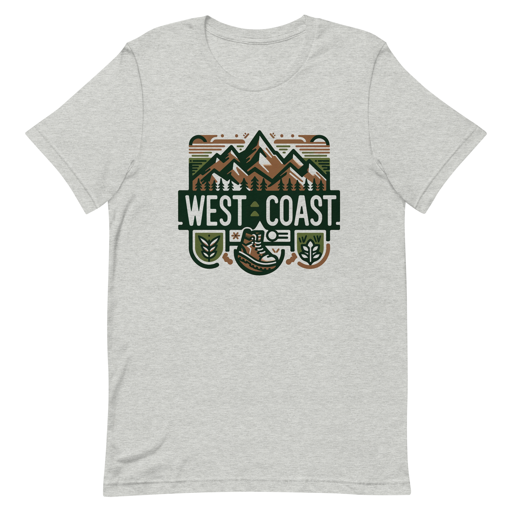 West Coast Mountain Nature Vibes - t-shirt