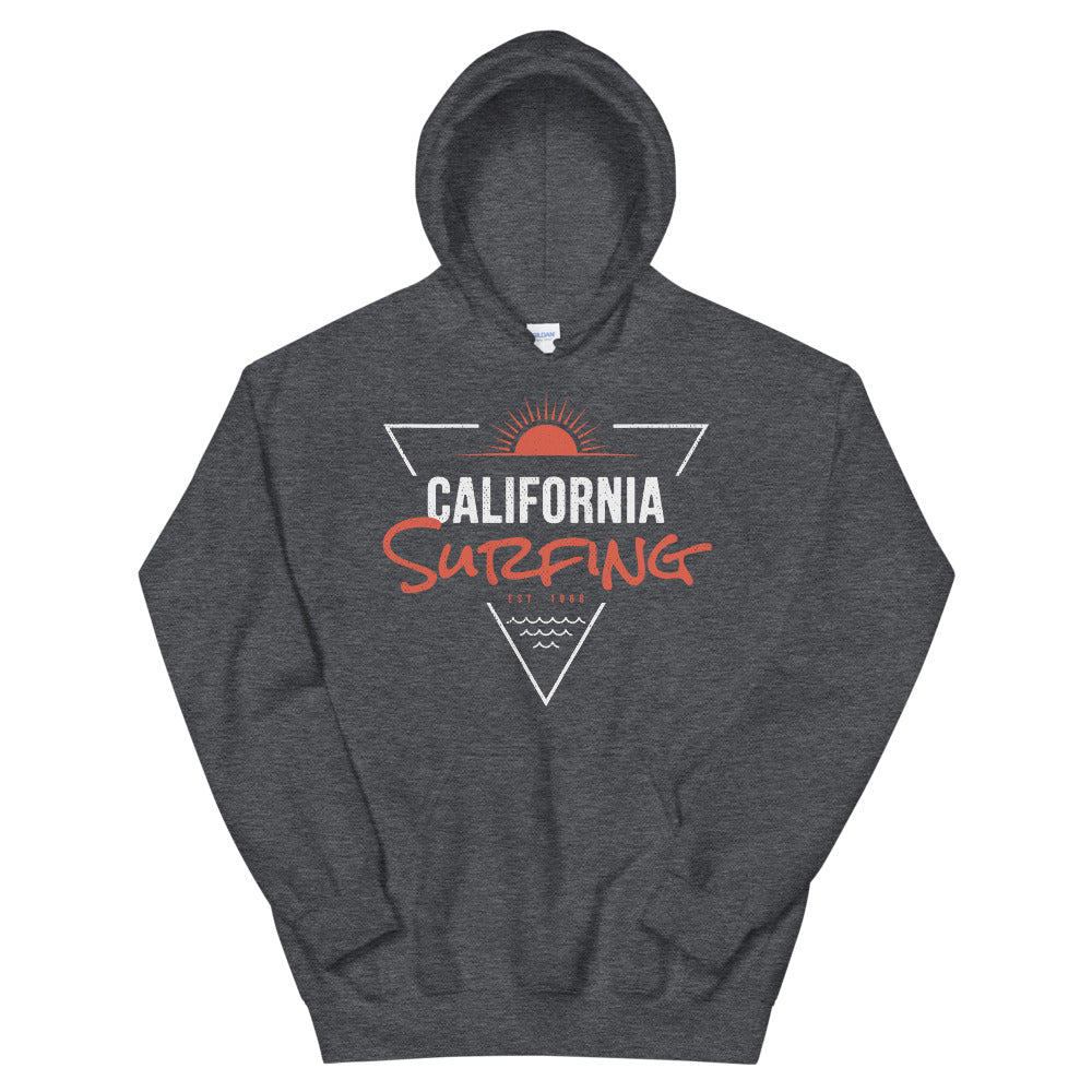 California Coast Sunset Men's Zipper Hoodie