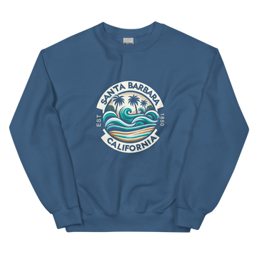 Santa Barbara Waves and Trees - Sweatshirt