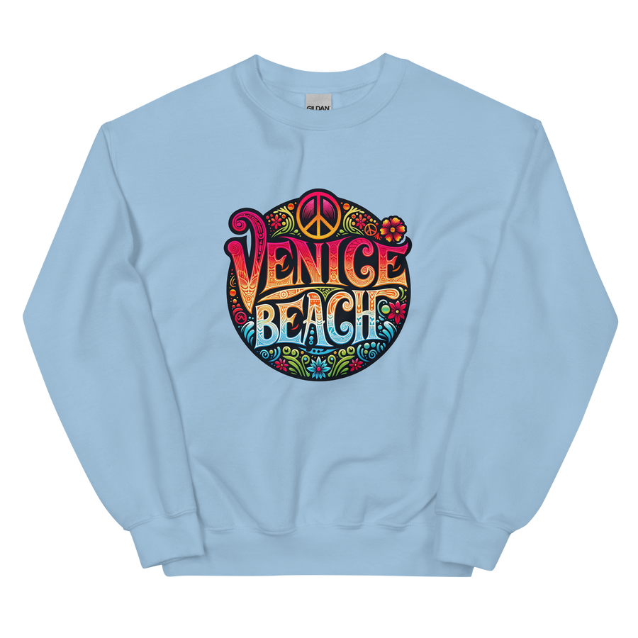 Venice Beach Peace Love Life - Sweatshirt