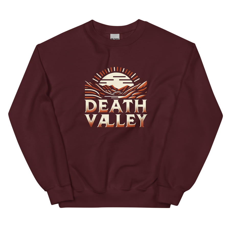 Sun and Mountains of Death Valley - Sweatshirt