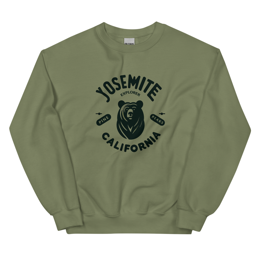 Yosemite California Bear - Sweatshirt