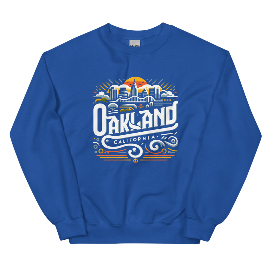 Oakland City Skyline - Sweatshirt