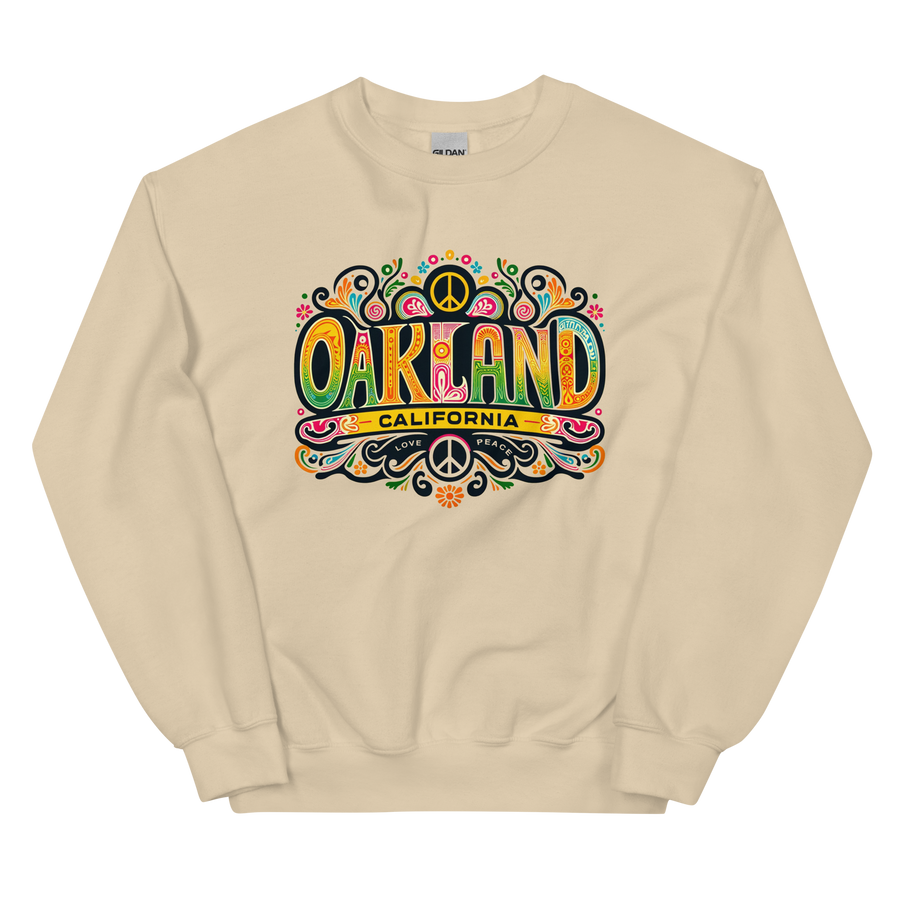 Oakland Peace Love Life - Sweatshirt