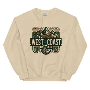 West Coast Mountain Nature Vibes - Sweatshirt
