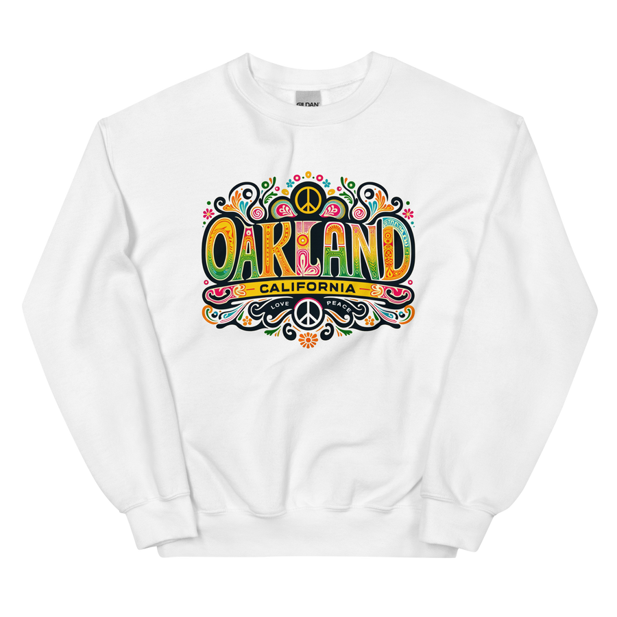 Oakland Peace Love Life - Sweatshirt