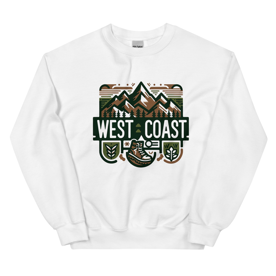 West Coast Mountain Nature Vibes - Sweatshirt