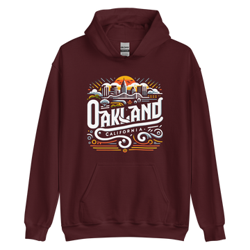 Oakland City Skyline -  Hoodie