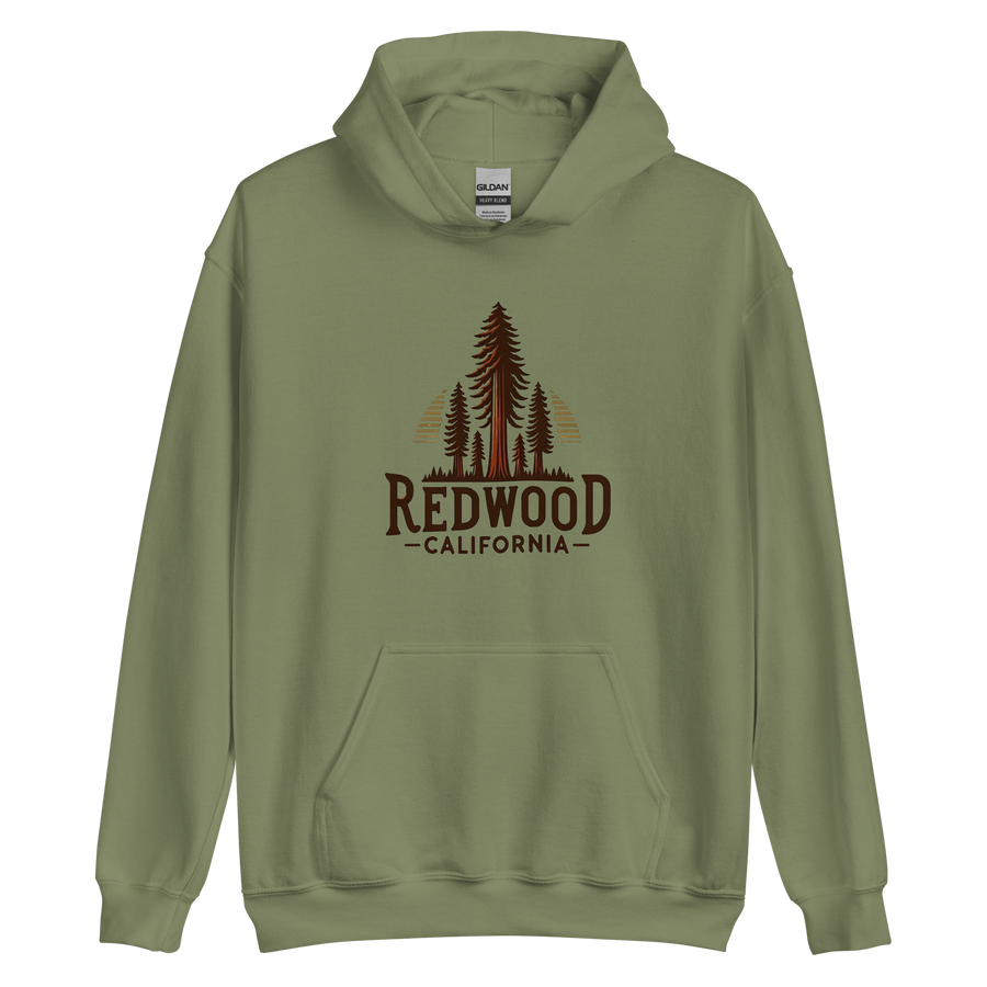 California Redwood Trees - Hoodie