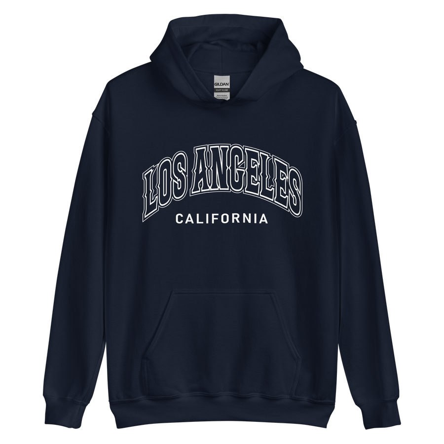 Classic Los Angeles California Dark -  Hoodie