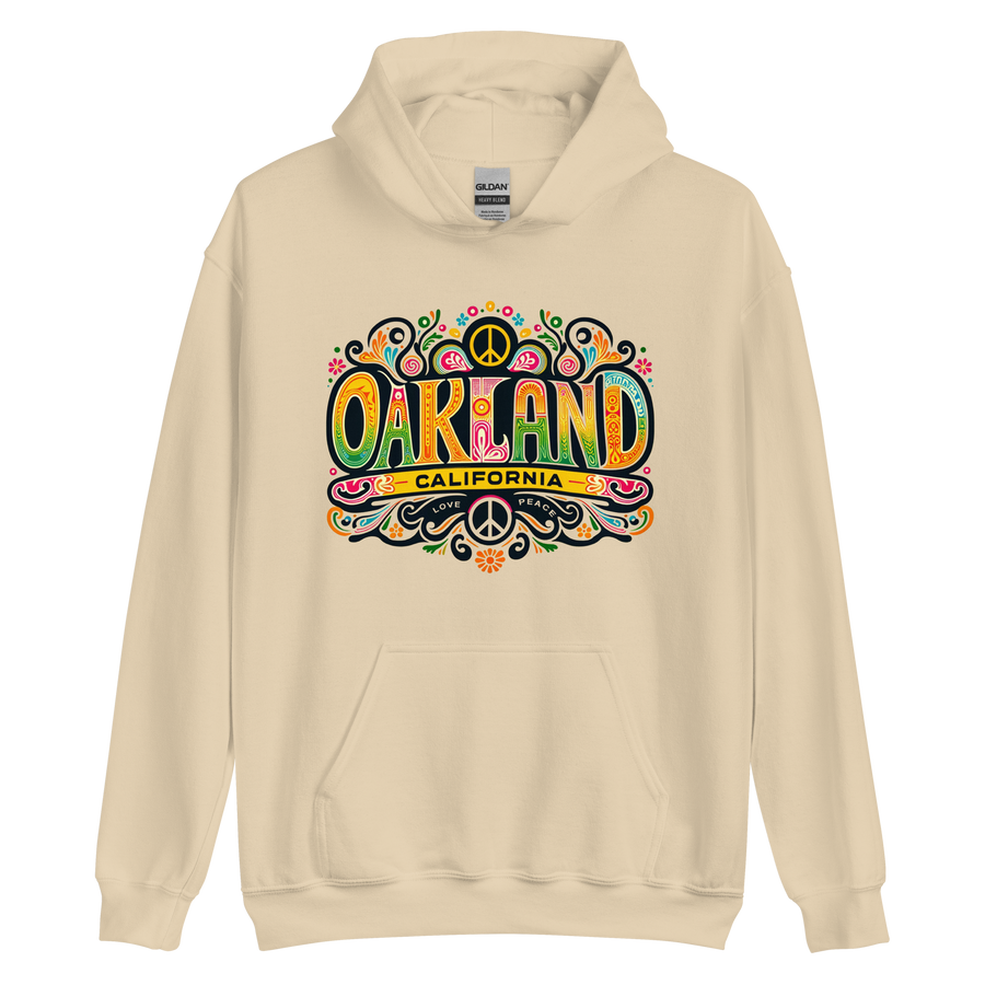 Oakland Peace Love Life - Hoodie