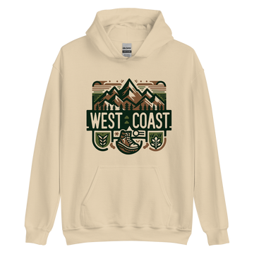 West Coast Mountain Nature Vibes - Hoodie