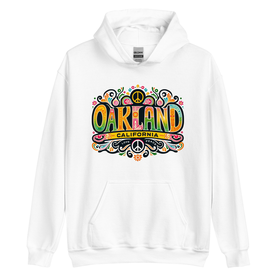Oakland Peace Love Life - Hoodie