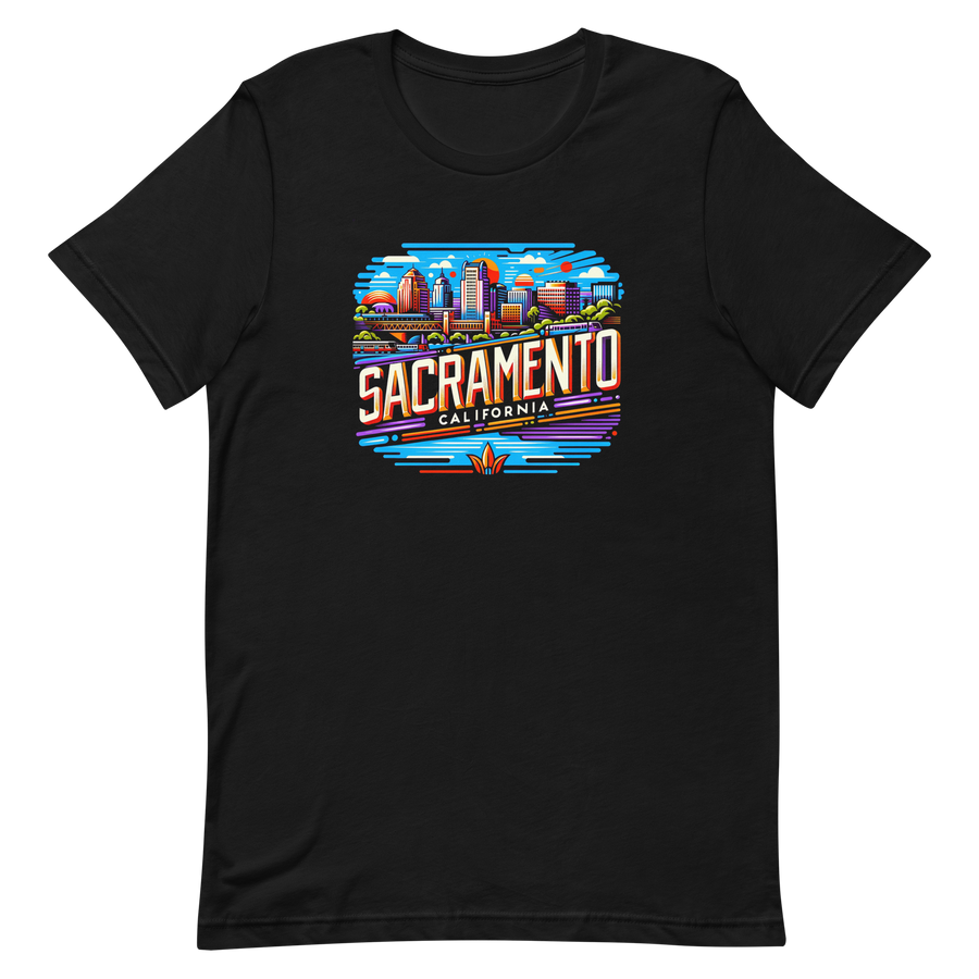 Sacramento Skyline - t-shirt