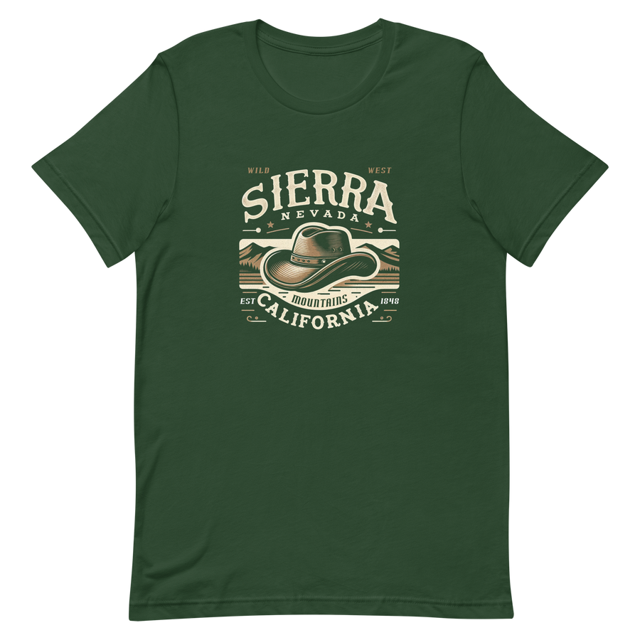 California Sierra Nevada Cowboy - t-shirt