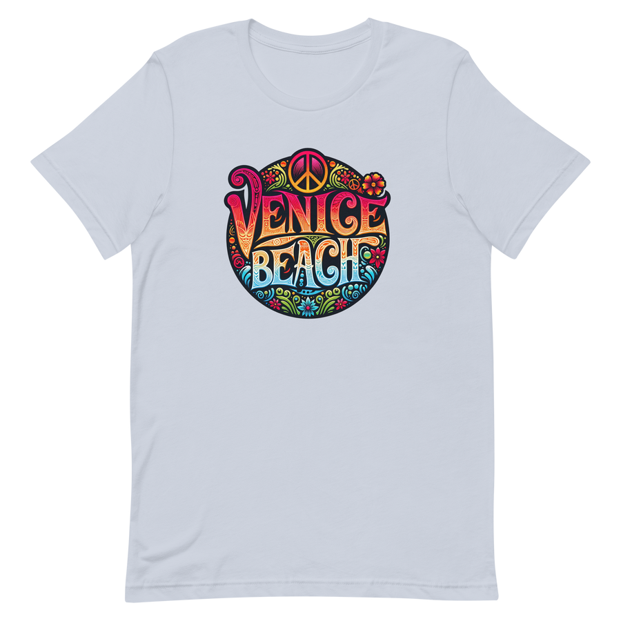 Venice Beach Peace Love Life - t-shirt