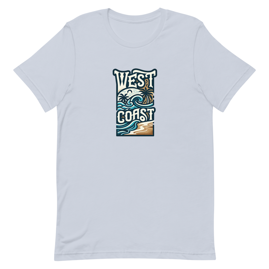 West Coast Beach - t-shirt