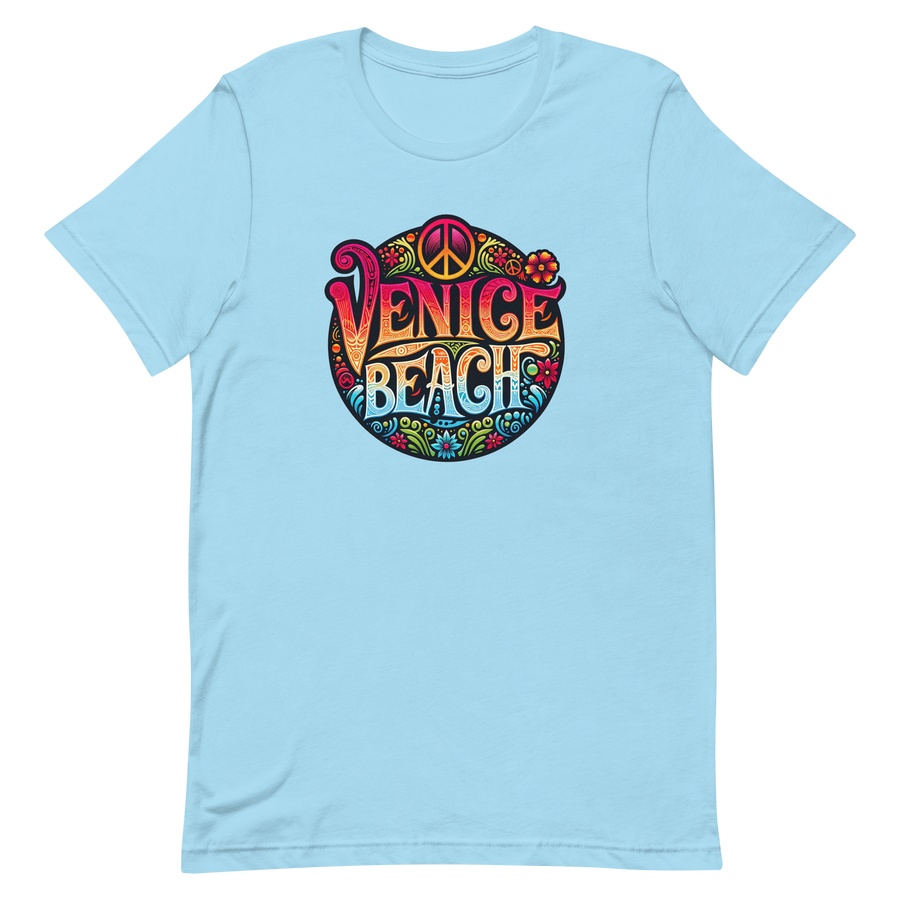 Venice Beach Peace Love Life - t-shirt
