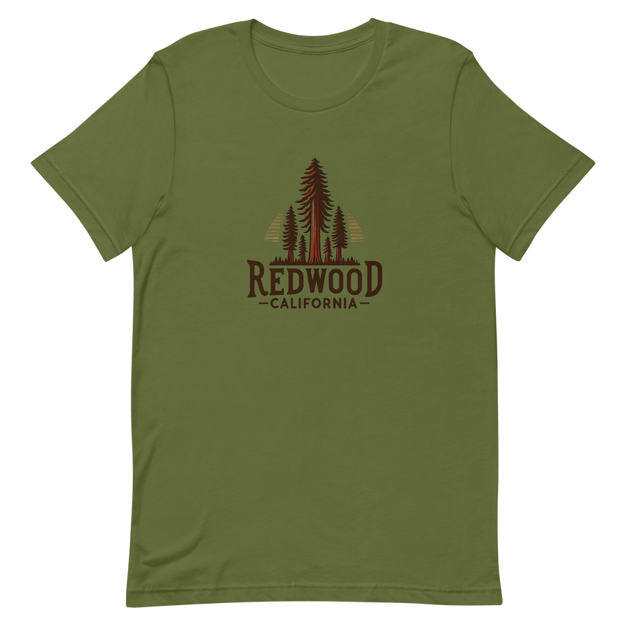 California Redwood Trees -  t-shirt