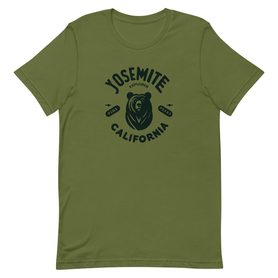 Yosemite California Bear - t-shirt