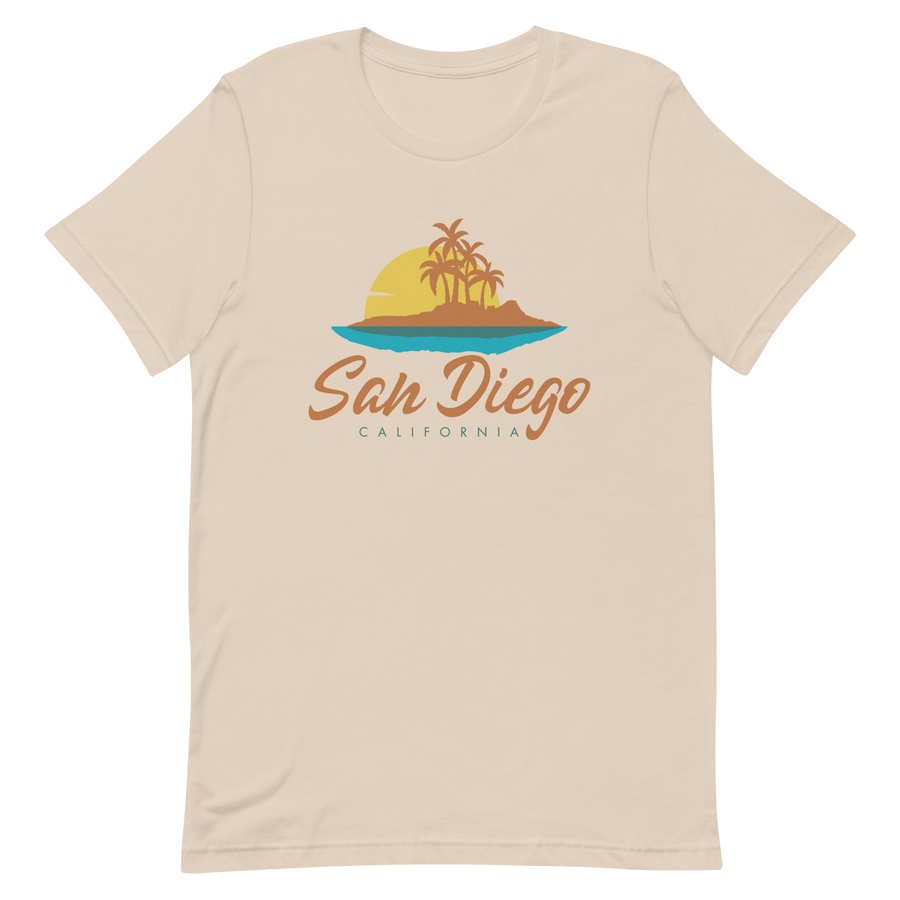 San Diego California Paradise - t-shirt