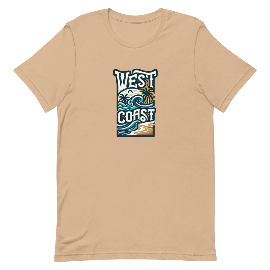 West Coast Beach - t-shirt