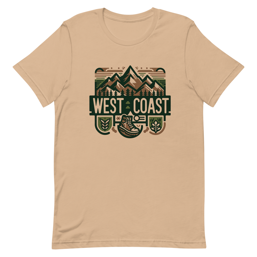 West Coast Mountain Nature Vibes - t-shirt