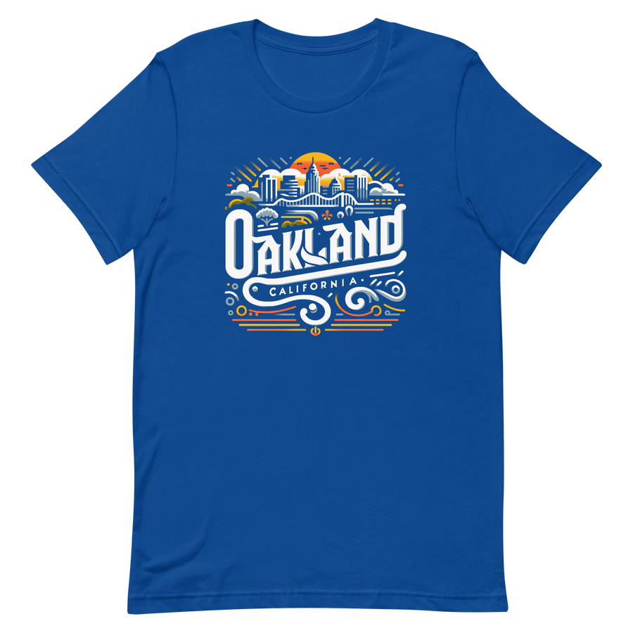 Oakland City Skyline - t-shirt