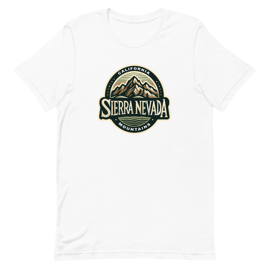 California Sierra Nevada Mountains - t-shirt