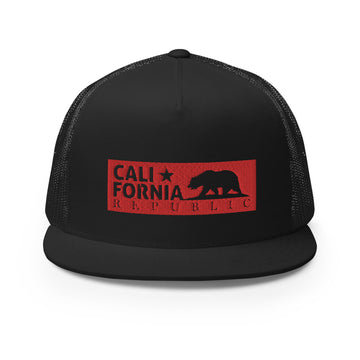 California Republic Red - Classic Trucker Hat