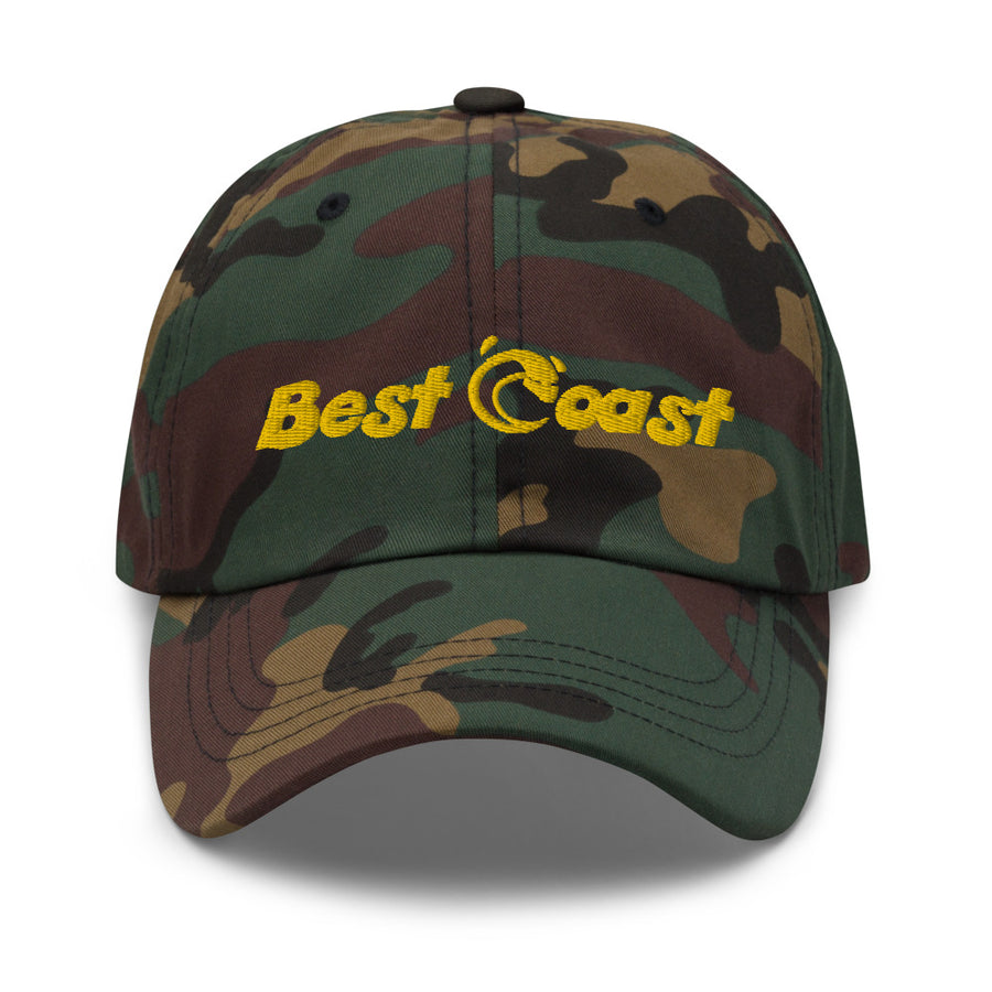 Best Coast Yellow - Dad Style Baseball Cap