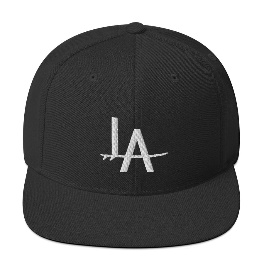 LA Sans Surfboard White - Snapback Hat