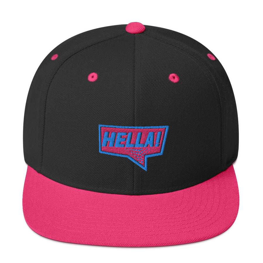 Hella Bubble Pink - Snapback Hat