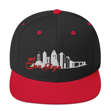 San Diego Snapback Red - Snapback Hat