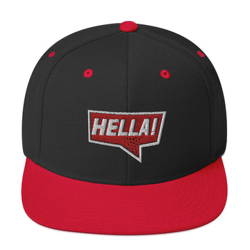 Hella Bubble Red - Snapback Hat