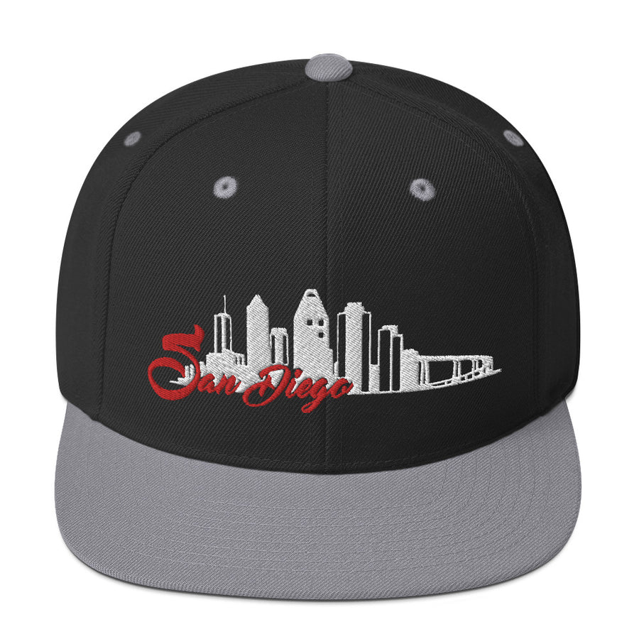 San Diego Snapback Red - Snapback Hat