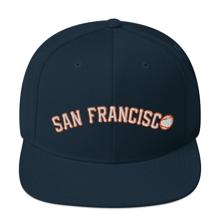 San Fancisco Baseball White - Snapback Hat