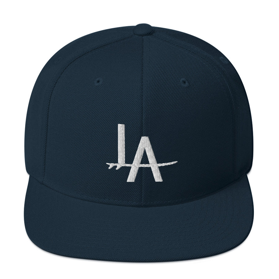 LA Sans Surfboard White - Snapback Hat