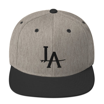 LA Serif Surfboard Dark - Snapback Hat