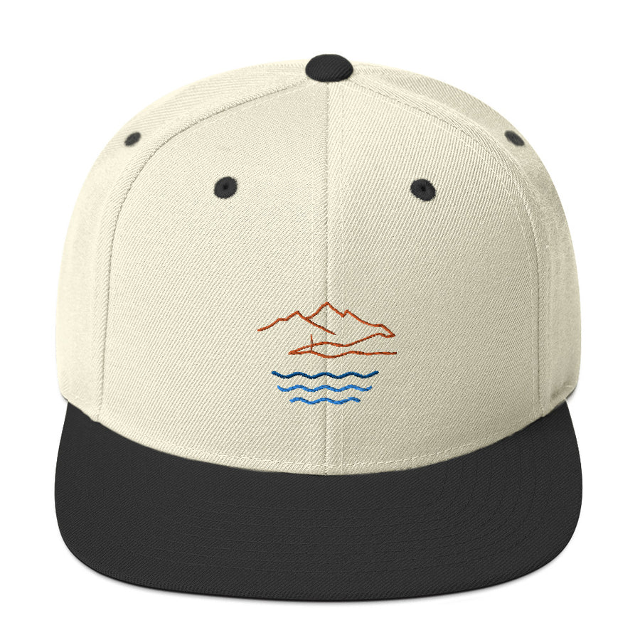 Mountains and Waves - Snapback Hat