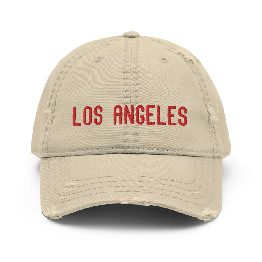 Los Angeles Classic - Distressed Dad Style Baseball Cap