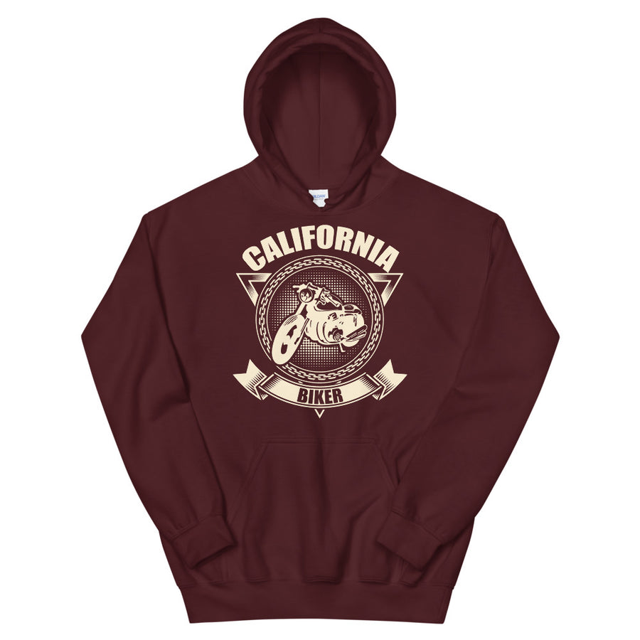 California Biker Motorcycle - Men's Hoodie