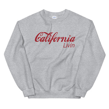 California Livin - Men's Crewneck Sweatshirt