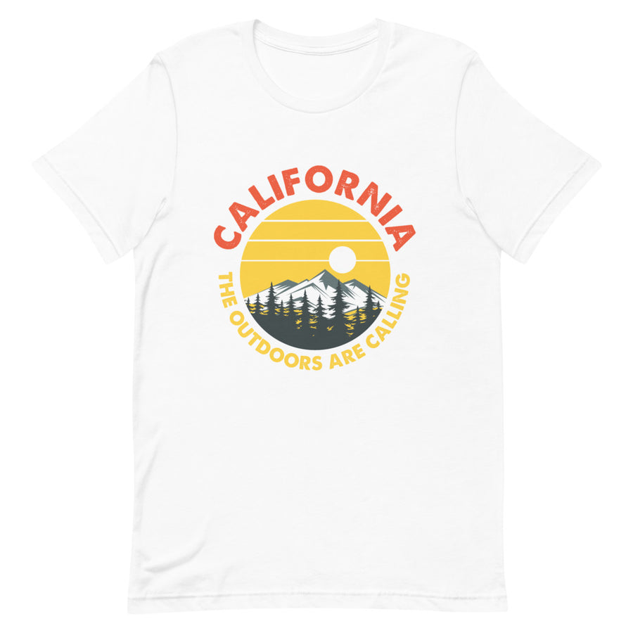 California Outdoor Mountain Sunset - Men's T-Shirt