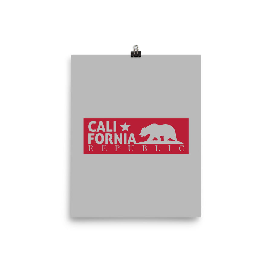 Original California Republic Bear - Poster