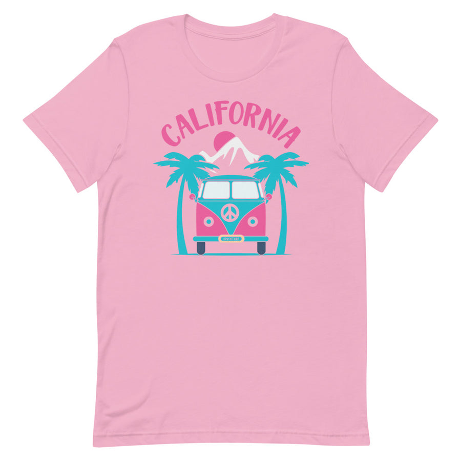 California Adventure Van & Palms - Women's T-Shirt
