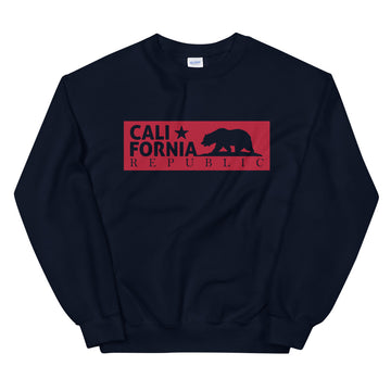 Original California Republic Bear - Women's Crewneck Sweatshirt