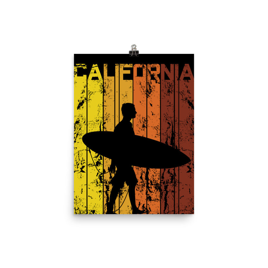 California Surfer - Poster