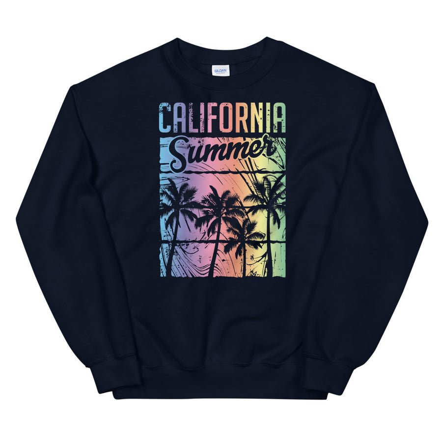 California Summer - Women's Crewneck Sweatshirt